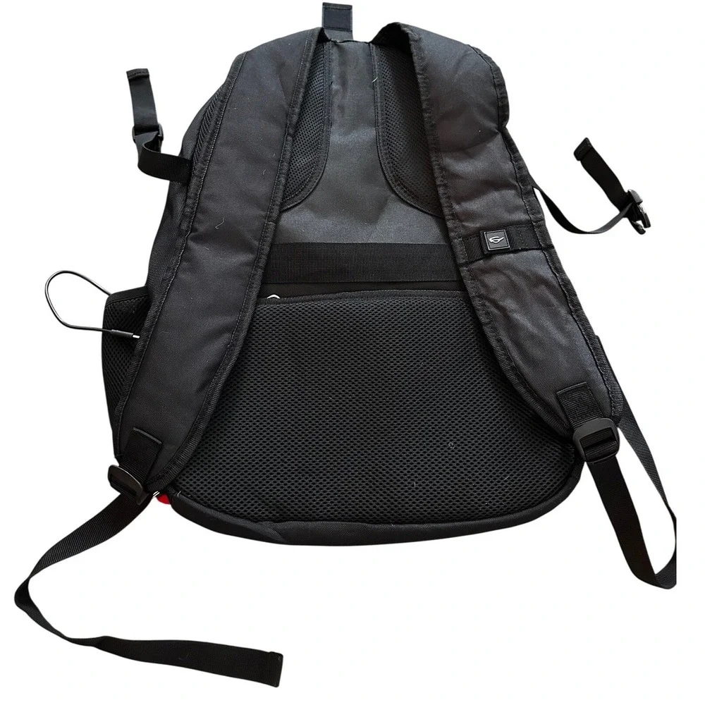 Star Cloud Black Red Multi Compartment Laptop Backpack School Travel Bag‎